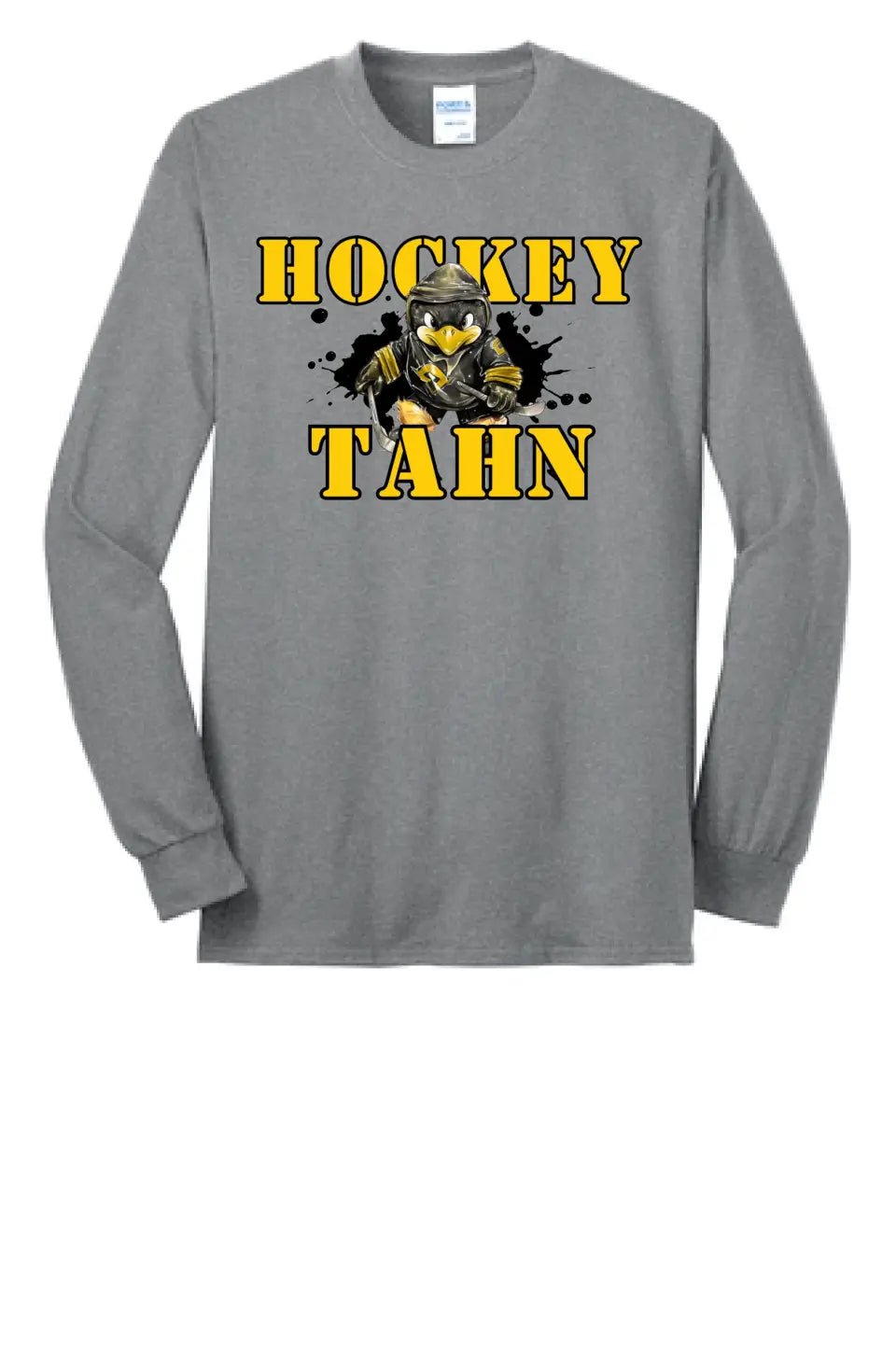 Hockey Tahn- Long Sleeve Core Blend Tee