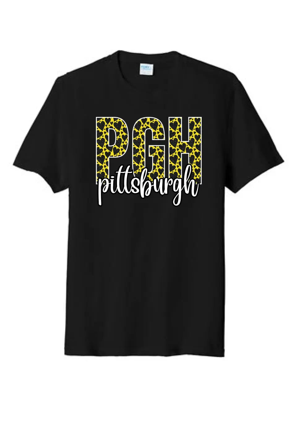 PGH Black Hearts- Tri-Blend Tee