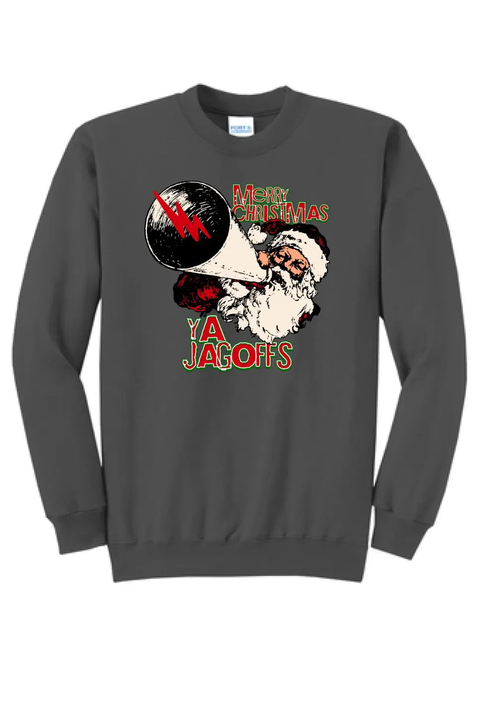 Merry Christmas Ya Jagoffs - Long Sleeve Core Blend Crewneck Sweatshirt