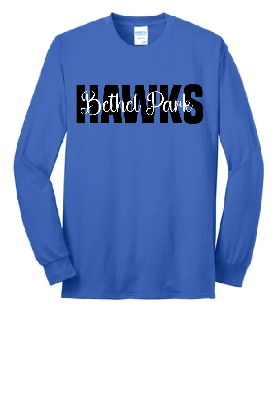 Custom School Design 1 - Long Sleeve Core Blend Tee