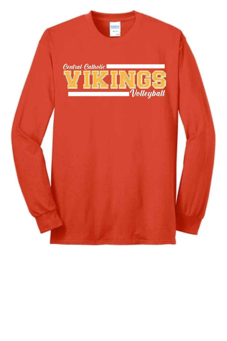 Custom School Design 3 - Long Sleeve Core Blend Tee