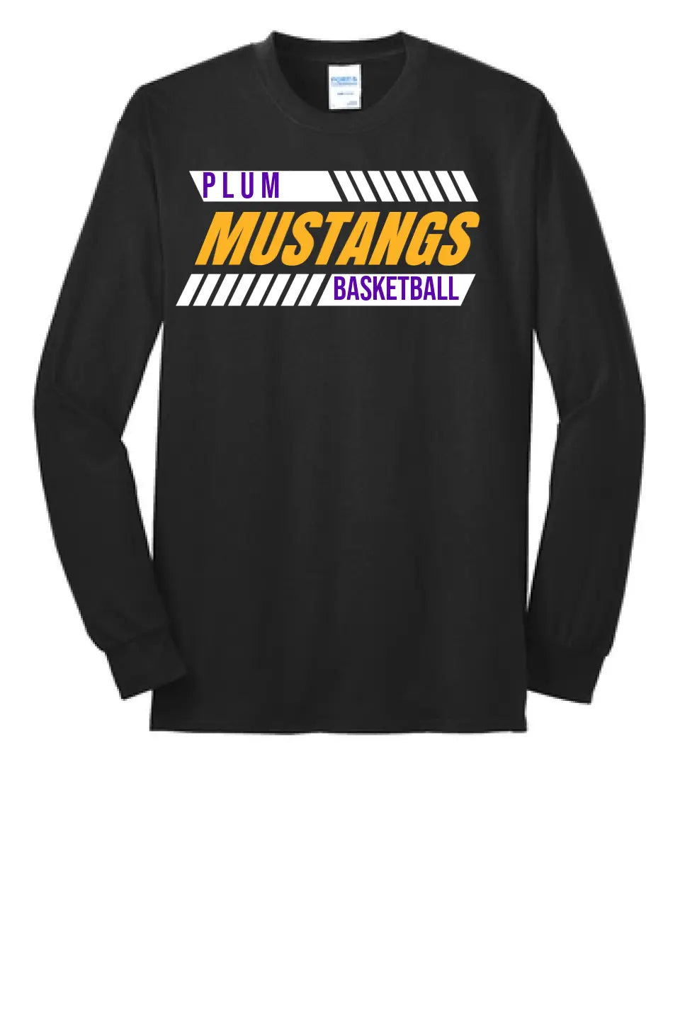 Custom School Design 2 - Long Sleeve Core Blend Tee