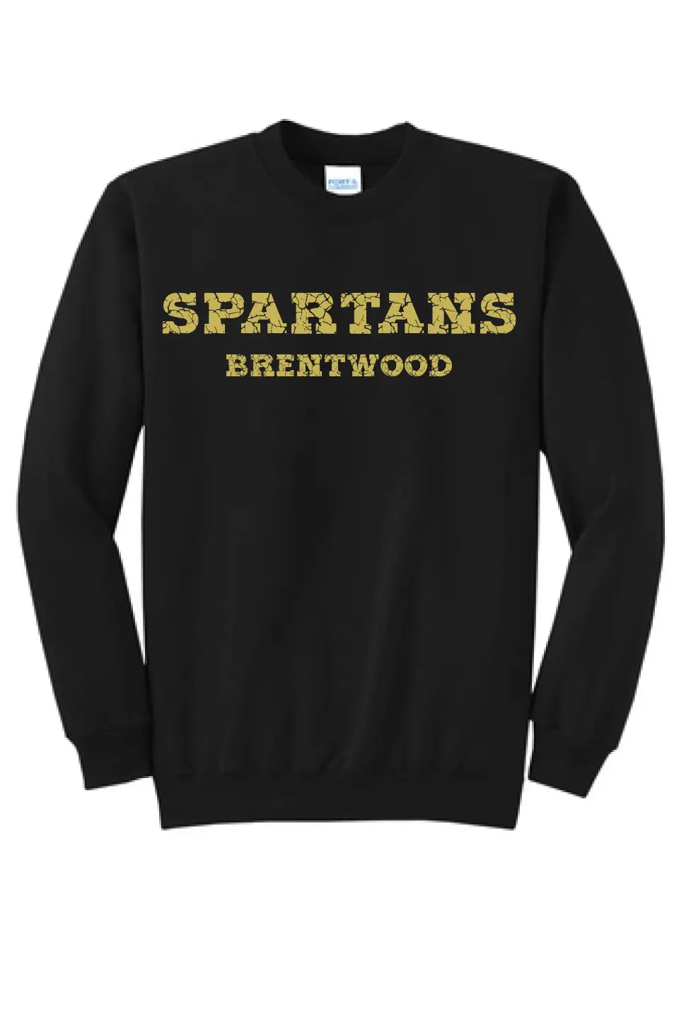 Custom School Design 5 - Long Sleeve Core Blend Crewneck Sweatshirt