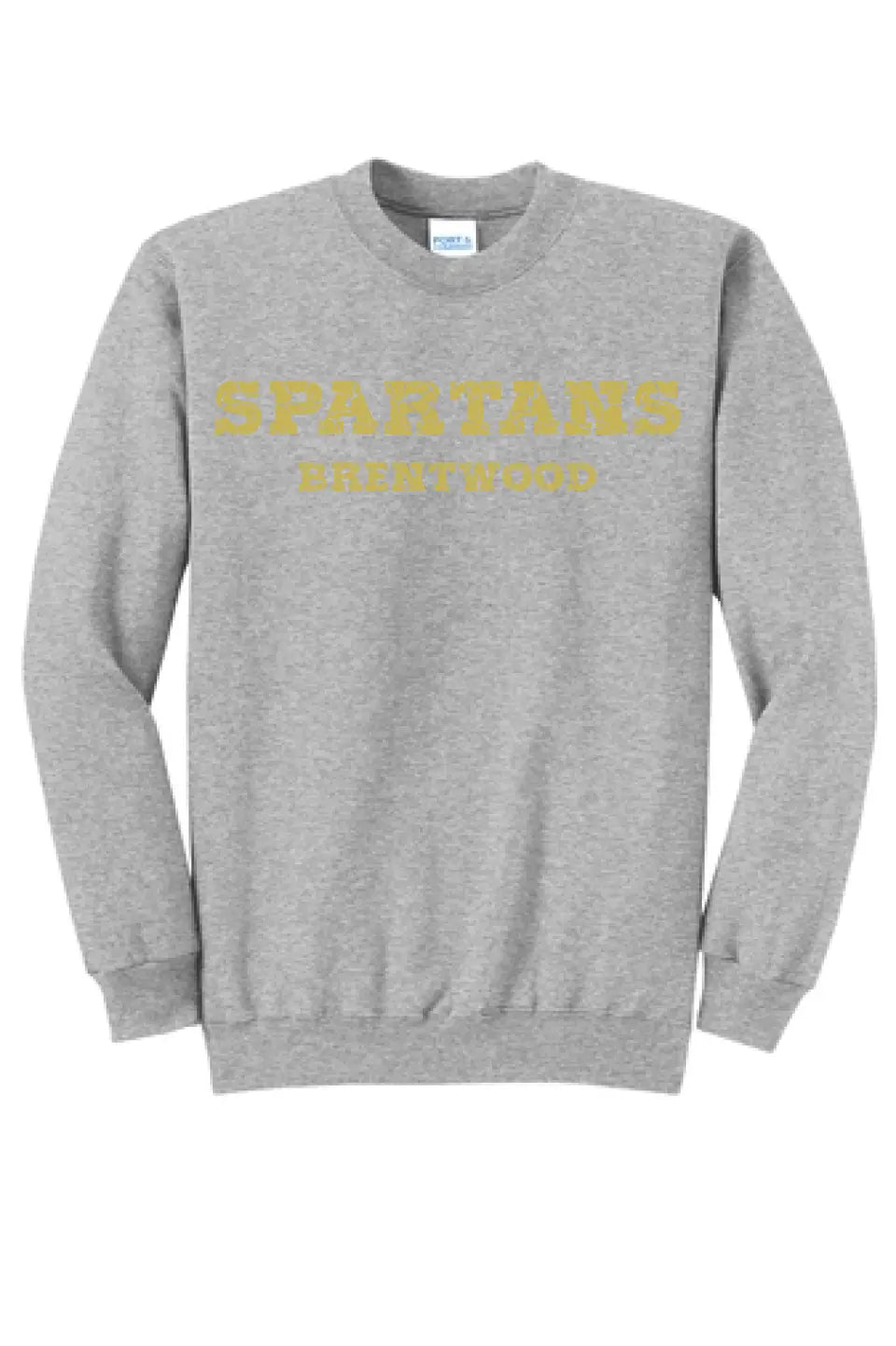 Custom School Design 5 - Long Sleeve Core Blend Crewneck Sweatshirt