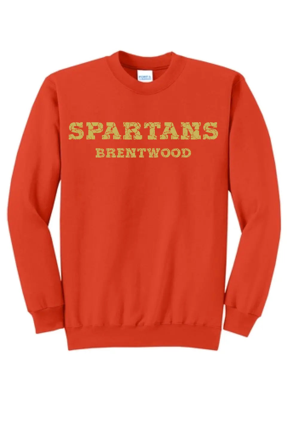 Custom School Design 5 - Long Sleeve Core Blend Crewneck Sweatshirt