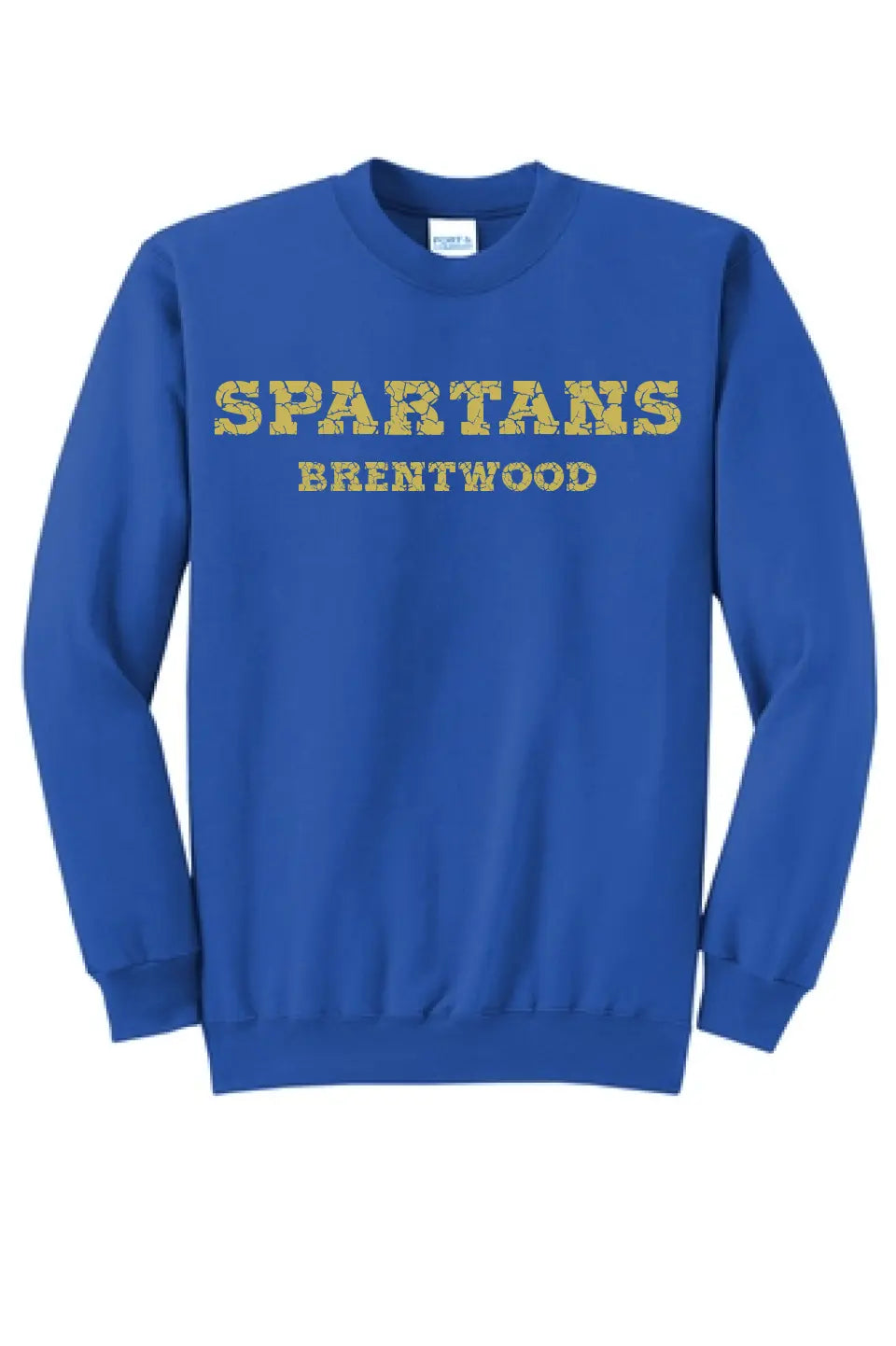 Custom School Design 5 - Long Sleeve Core Blend Crewneck Sweatshirt