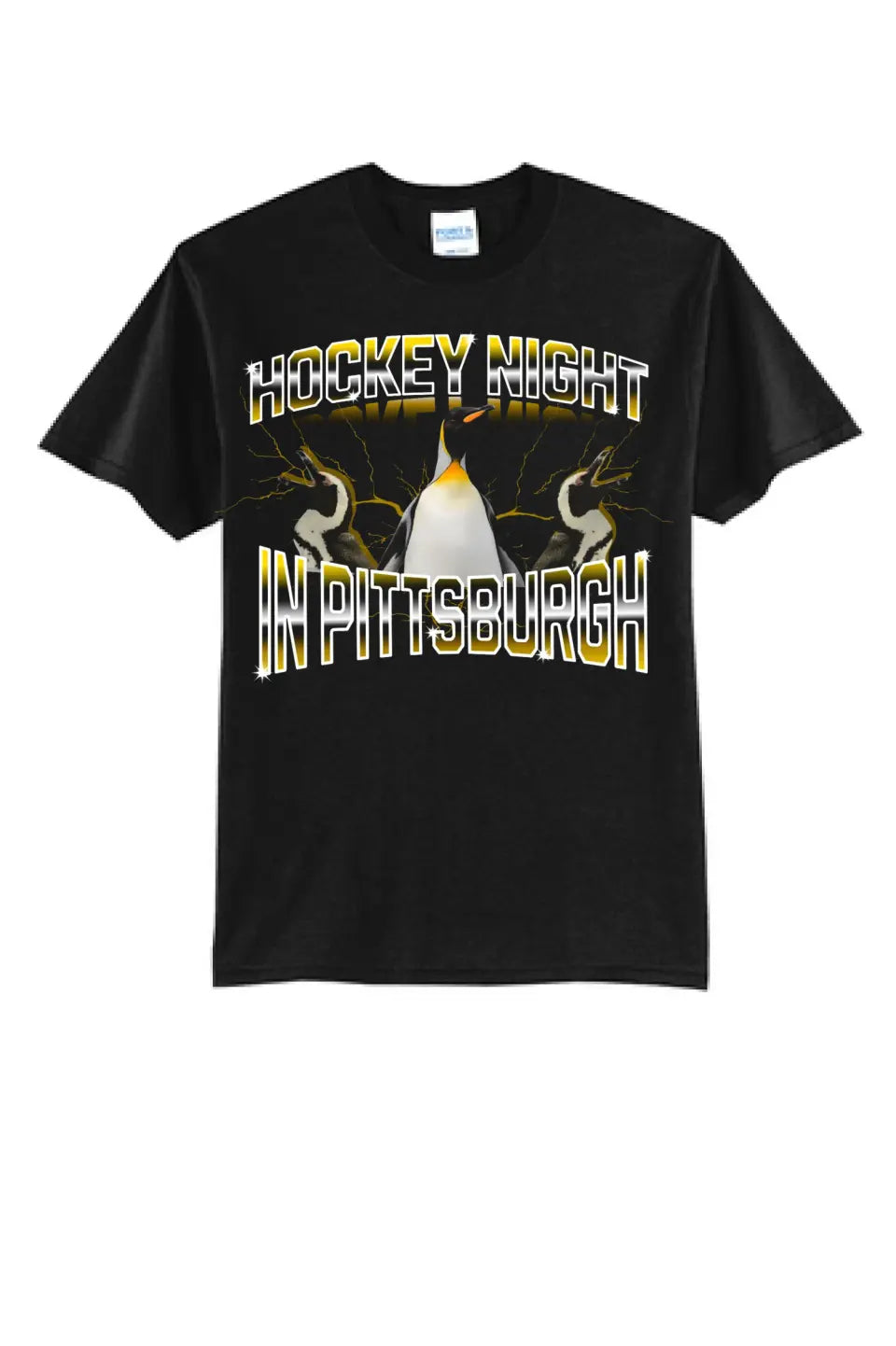 Hockey Night in Pittsburgh- Core Blend Tee