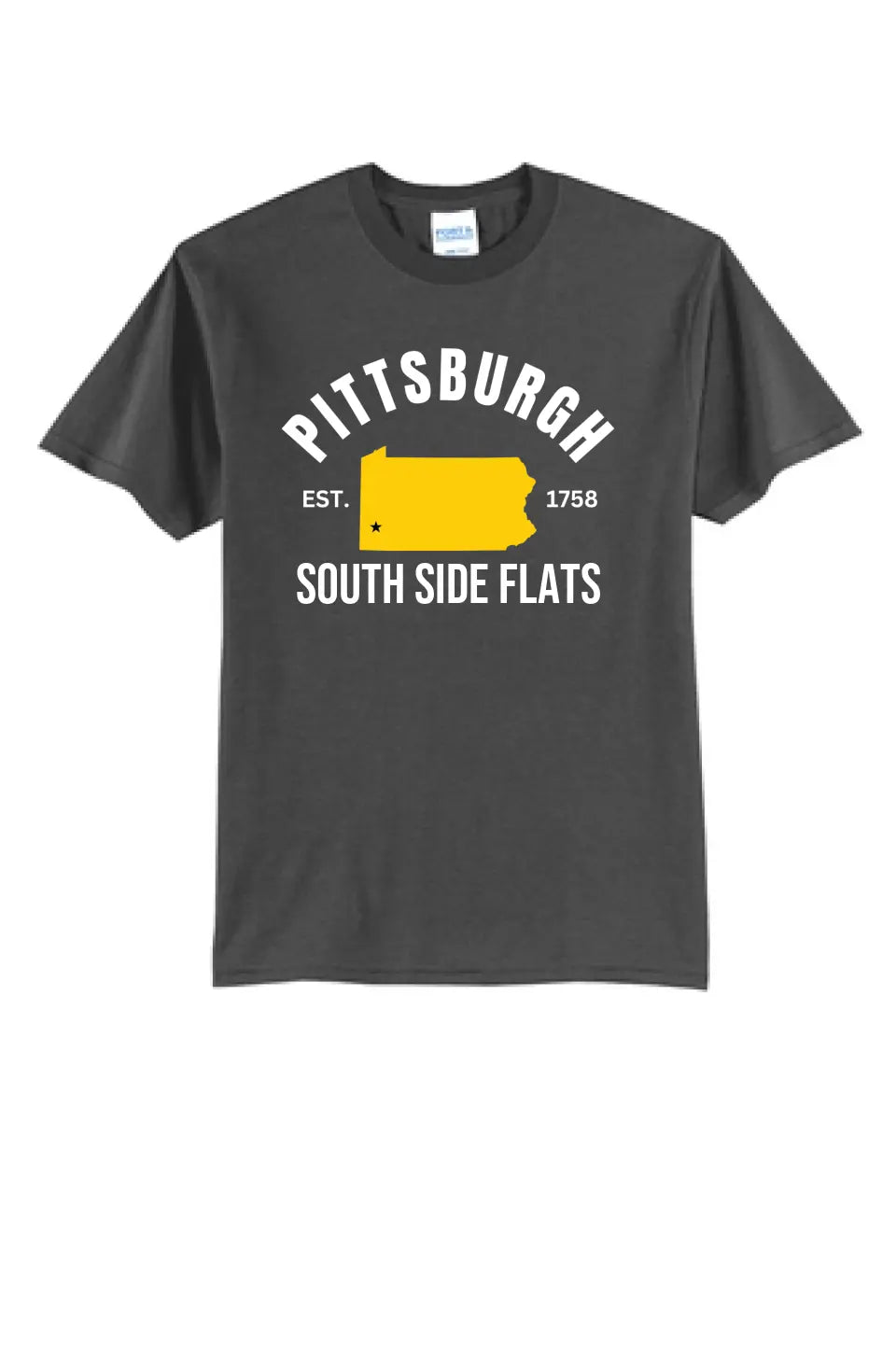 Pittsburgh Est. 1758 Custom Text- Core Blend Tee