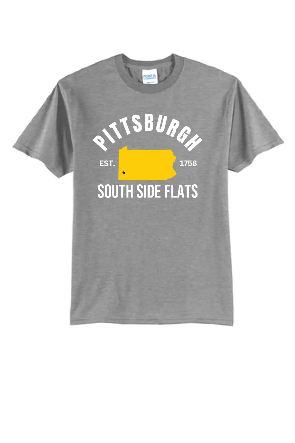 Pittsburgh Est. 1758 Custom Text- Core Blend Tee