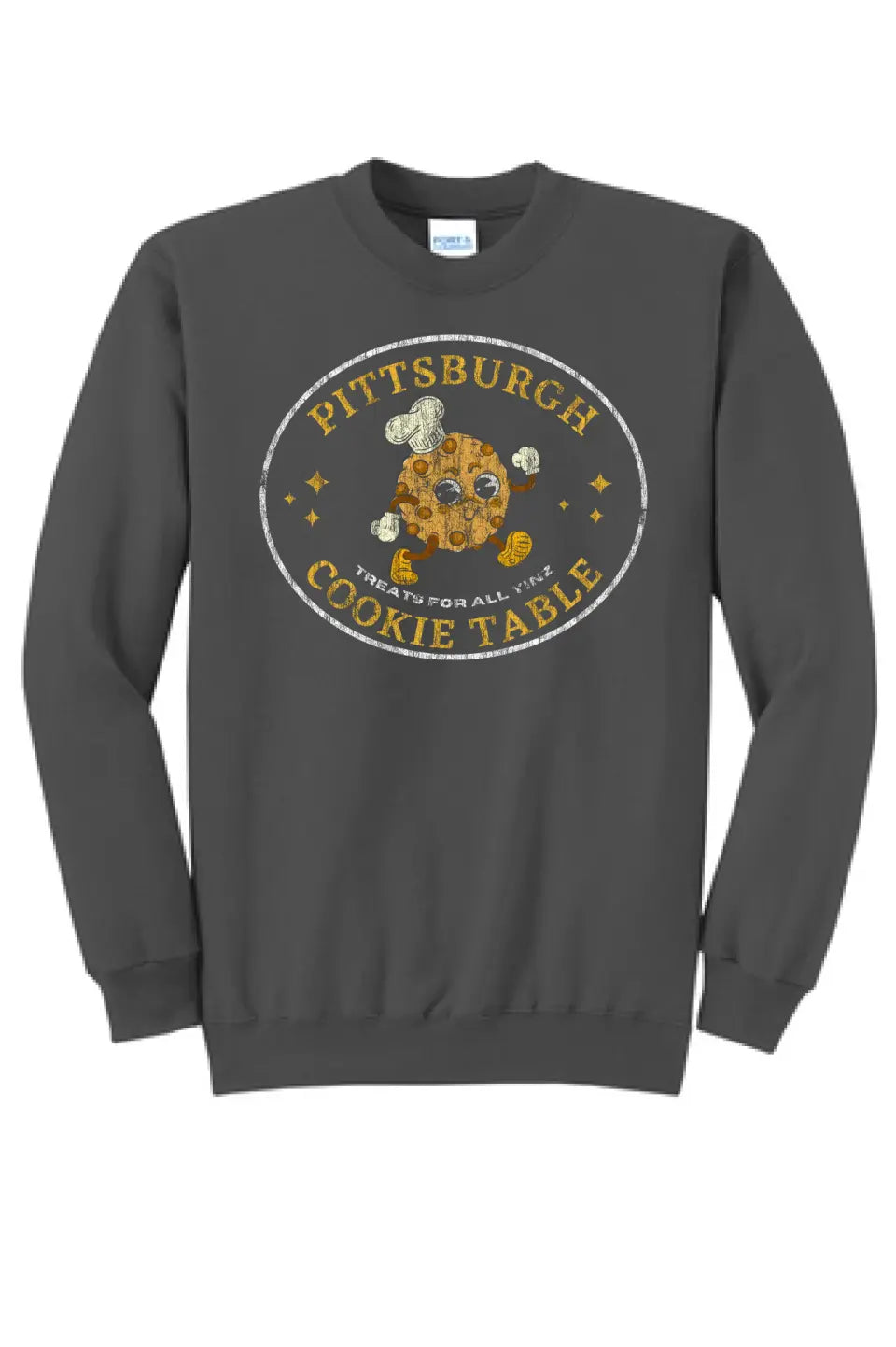 Pittsburgh Cookie Table- Long Sleeve Core Blend Crewneck Sweatshirt