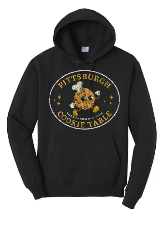 Pittsburgh Cookie Table- Long Sleeve Core Blend Hooded Sweatshirt