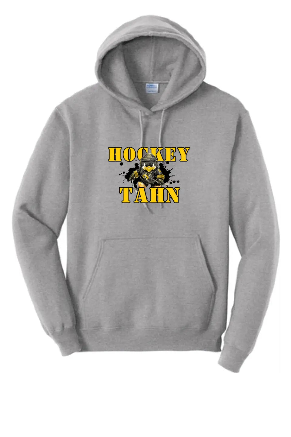 Hockey Tahn- Long Sleeve Core Blend Crewneck Sweatshirt