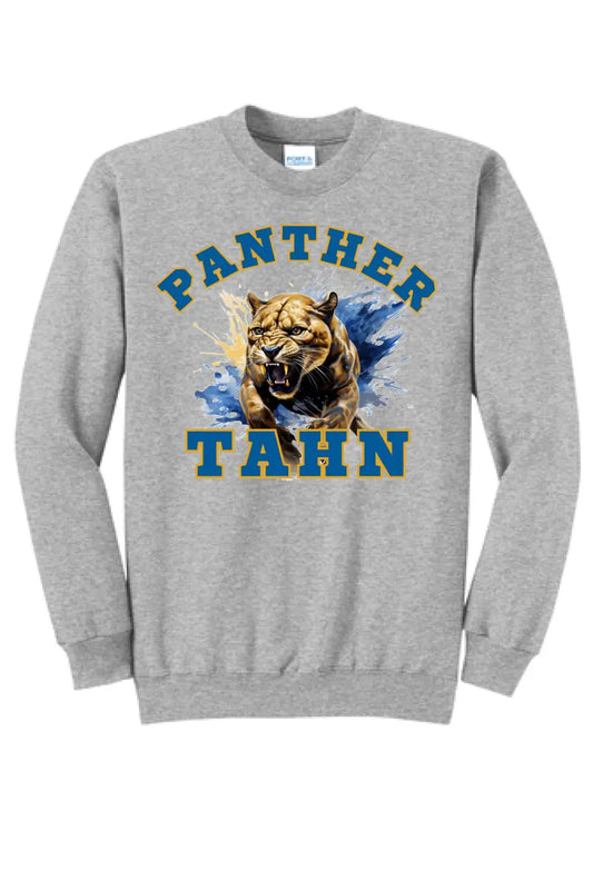 Panther Tahn- Long Sleeve Core Blend Crewneck Sweatshirt